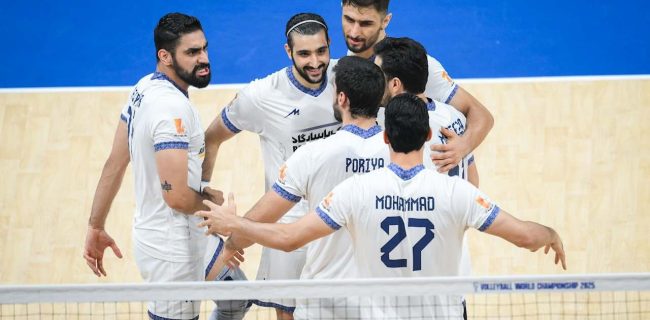 عکس| لحظه تلخ بعد از وداع والیبال ایران با قهرمانی جهان