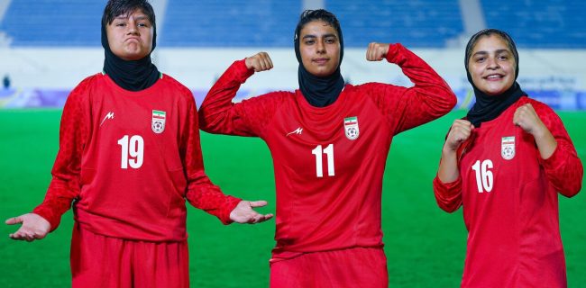 دختران فوتبال ایران، کویت را گلباران کردند