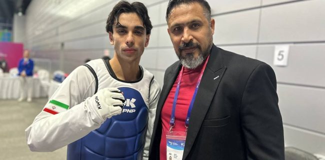 پایان طلسم 10 ساله تکواندوی ایران در دنیا با طلای زندی پایان طلسم ۱۰ ساله تکواندوی ایران در دنیا با طلای زندی