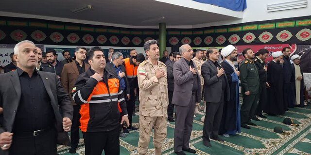 آیین باشکوه عزاداری شهادت حضرت زهرا(س) برای نخستین‌بار در نقطه صفر مرزی سرخس برگزار شد؛ نماد وحدت امت اسلامی در مرز ایران