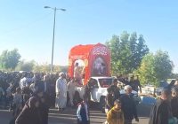 گمنامی که عزیز دوساریِ عنبرآباد شد؛ تشییع پیکر مطهر شهید ۲۲ ساله همزمان با ایام شهادت حضرت زهرا(س)