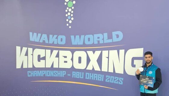 مدال تاریخی کیک‌بوکسینگ برای بم؛ علی جرجندی برنز قهرمانی جهان را کسب کرد