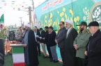 سبزی در راهپیمایی ۲۲ بهمن ساوه: مؤلفه‌های قدرت ایران، مردم، رهبری و پیشرفت‌های علمی است؛ دشمنی‌ها به دلیل حاکمیت دین بود