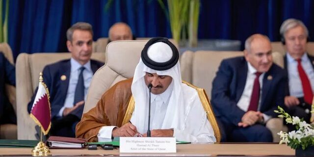 نخستوزیر قطر از پیشرفت در مذاکرات تهران-واشنگتن گفت نخستوزیر قطر از پیشرفت در مذاکرات تهران-واشنگتن گفت
