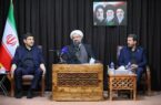 دیدار وزیر ارتباطات به همراه استاندار و مدیران استانی با امام جمعه همدان