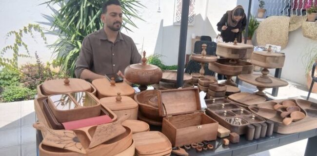 ویترینی از اصالت و نوآوری؛ جایی که هنرمندان و کارآفرینان در بابل گردهم آمدند