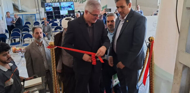 نخستین کارخانه تولید خوراک آماده آبزیان کرمانشاه افتتاح شد