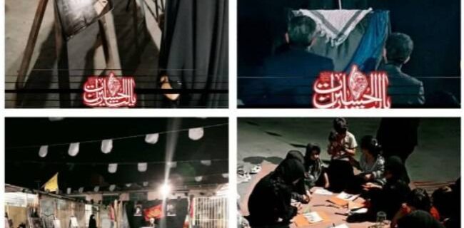 مراسم بزرگداشت رهبر شهید در مصلی شهرستان نکا برگزار شد