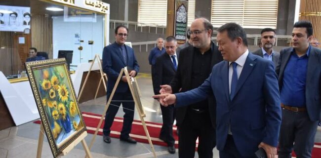 کتابخانه مرکزی تبریز، بستری ارزشمند برای گسترش دیپلماسی فرهنگی میان ایران و قزاقستان است