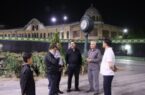 فضاسازی میدان امام(ره) همدان به مناسبت آیین باشکوه تشییع رهبر شهید